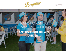 Tablet Screenshot of brighter.com.au